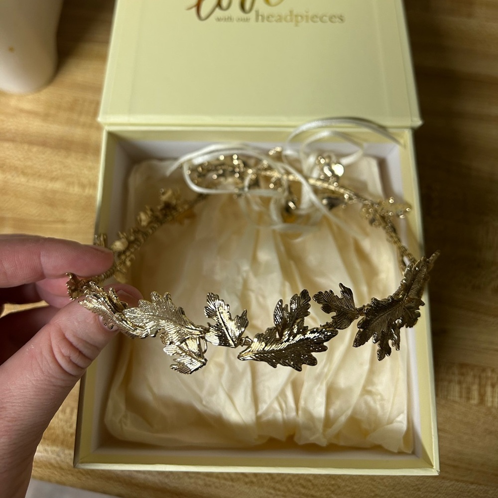 Gold Leaf Headband